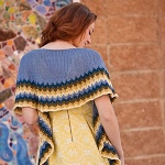 Impasto Shawlette by Susanna IC, photo by &copy; Interweave Knits