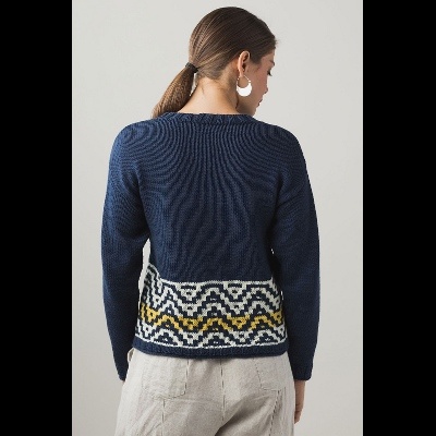 Coba Pullover by Susanna IC, knit.wear Wool Studio Vol. VI, photo © Harper Point Photography / Interweave