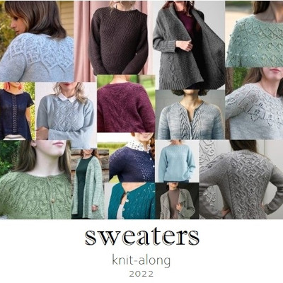 Sweaters knit-along 2022 by Susanna IC; Photo © ArtQualia Designs by Susanna IC; Susanna IC Ravelry group